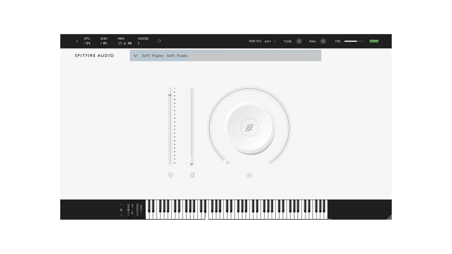 The original free cinematic piano.