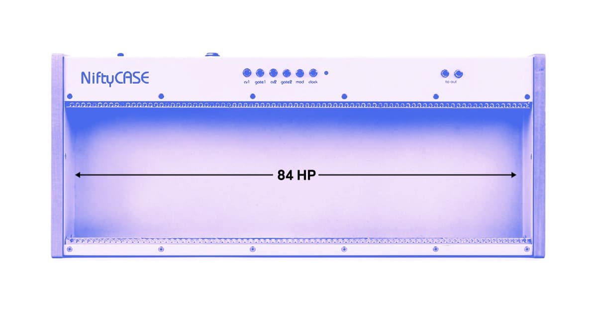modular synth HP case